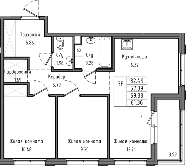 Планировка квартиры