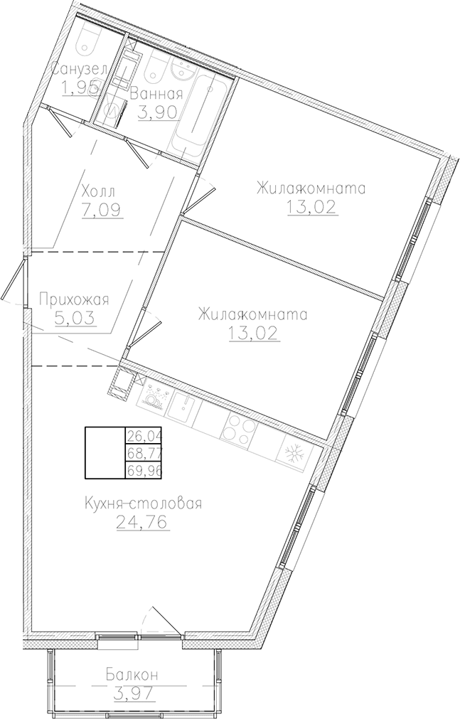 Планировка квартиры