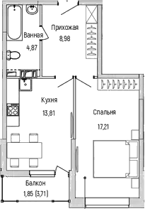 Планировка квартиры