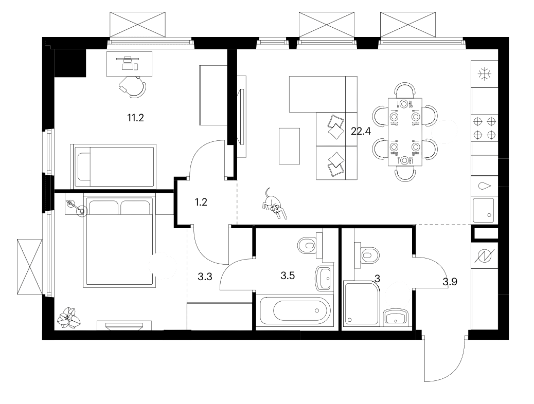 Планировка квартиры