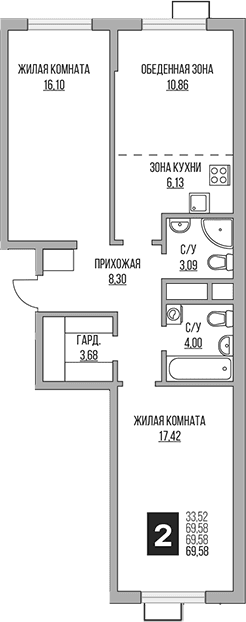 Планировка квартиры