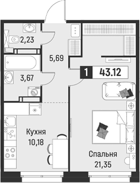 Планировка квартиры