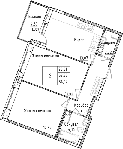 Планировка квартиры