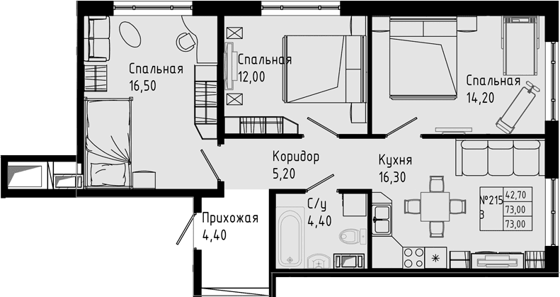 Планировка квартиры