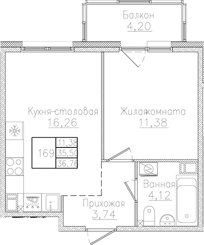 Планировка квартиры