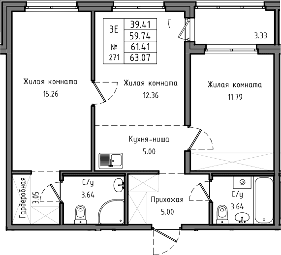 Планировка квартиры