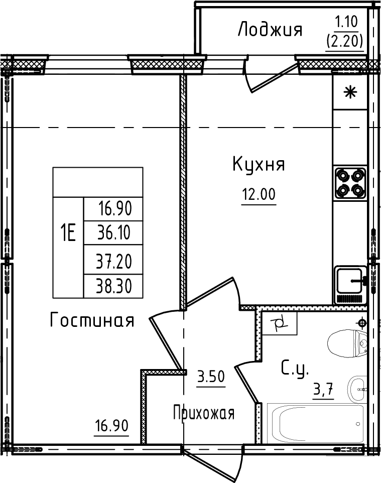 Планировка квартиры