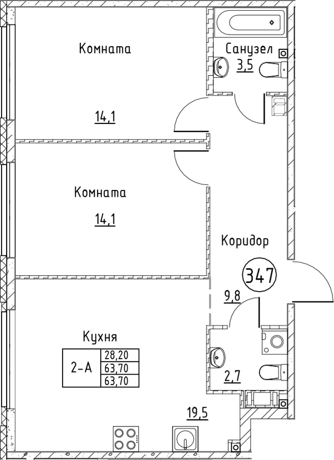 Планировка квартиры