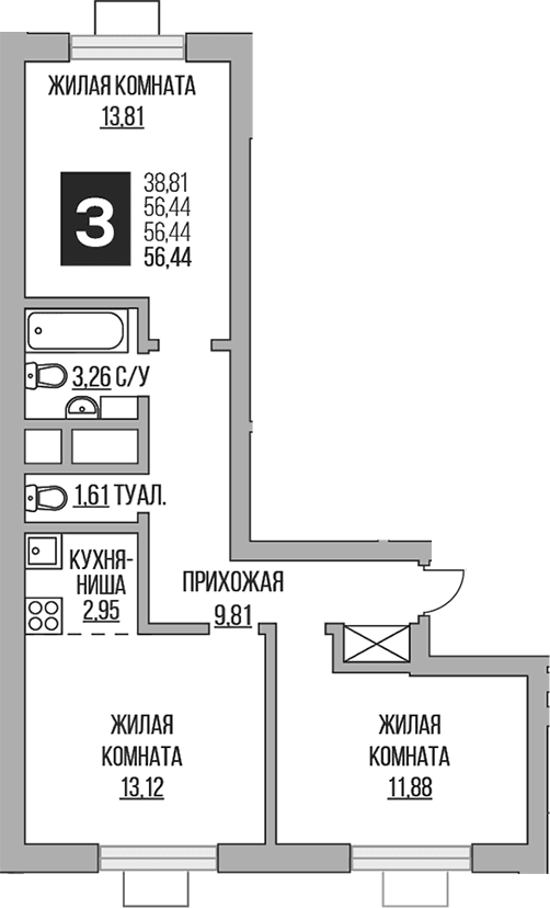 Планировка квартиры