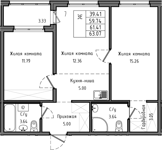 Планировка квартиры