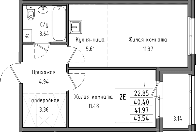 Планировка квартиры