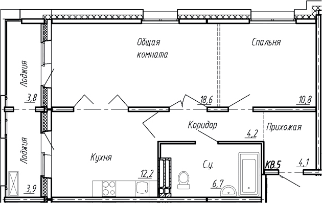 Планировка квартиры