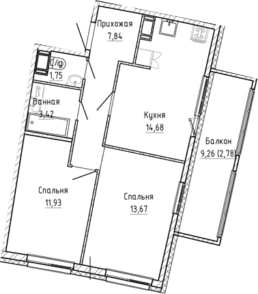 Планировка квартиры