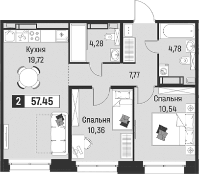 Планировка квартиры