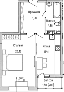 Планировка квартиры