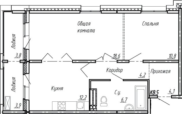 Планировка квартиры