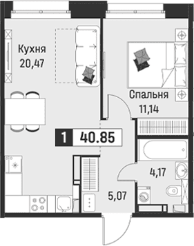 Планировка квартиры