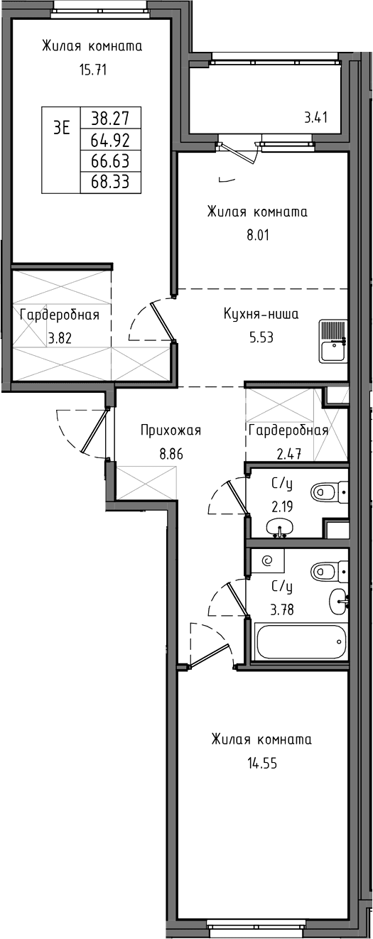 Планировка квартиры