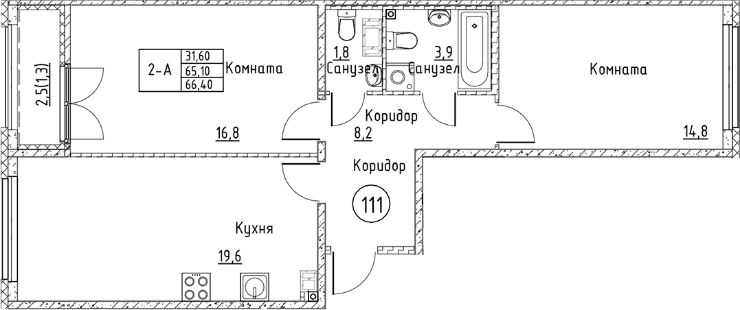 Планировка квартиры