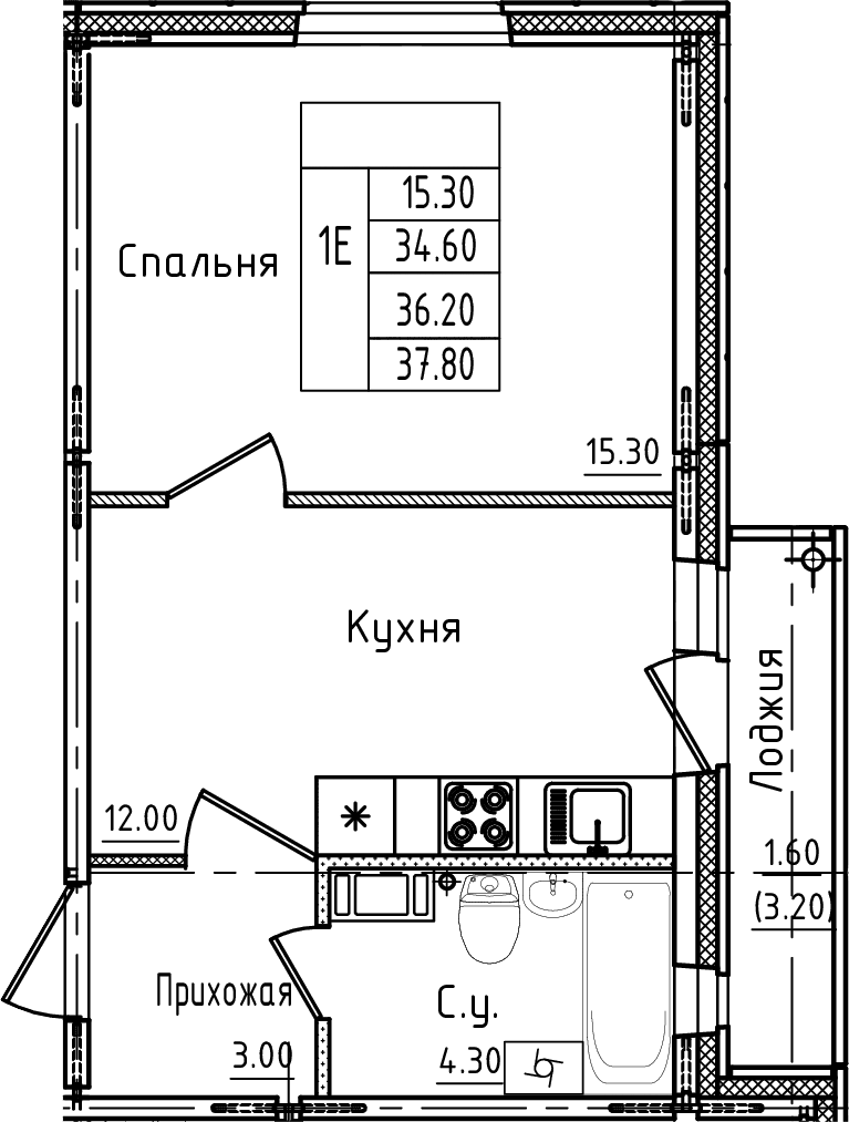 Планировка квартиры