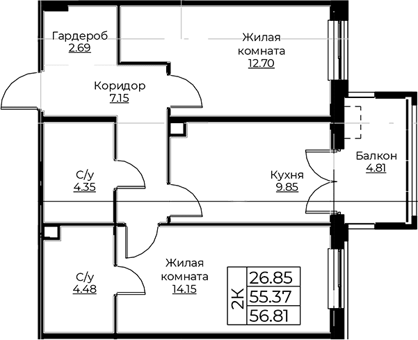 Планировка квартиры