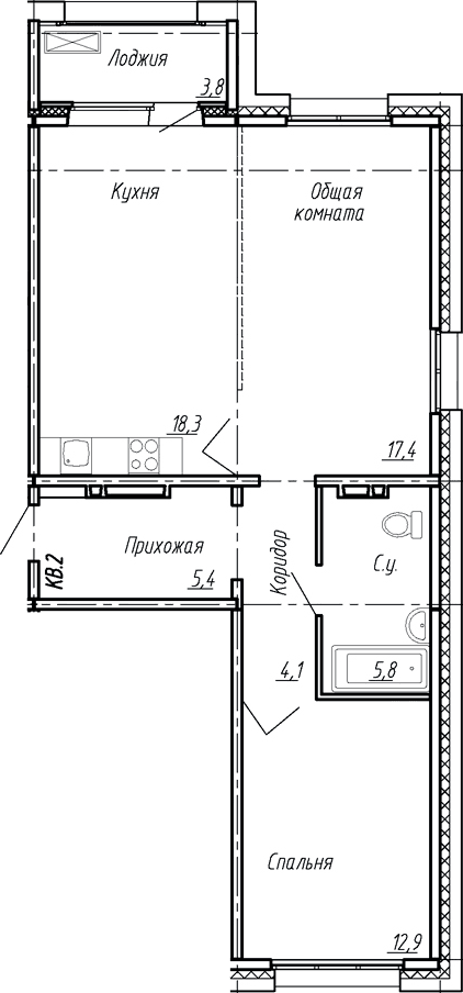 Планировка квартиры