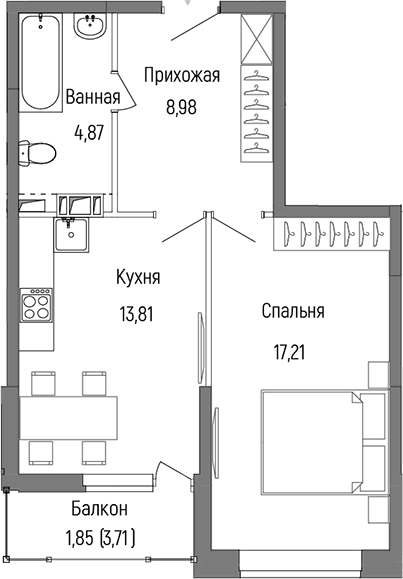 Планировка квартиры