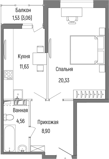 Планировка квартиры