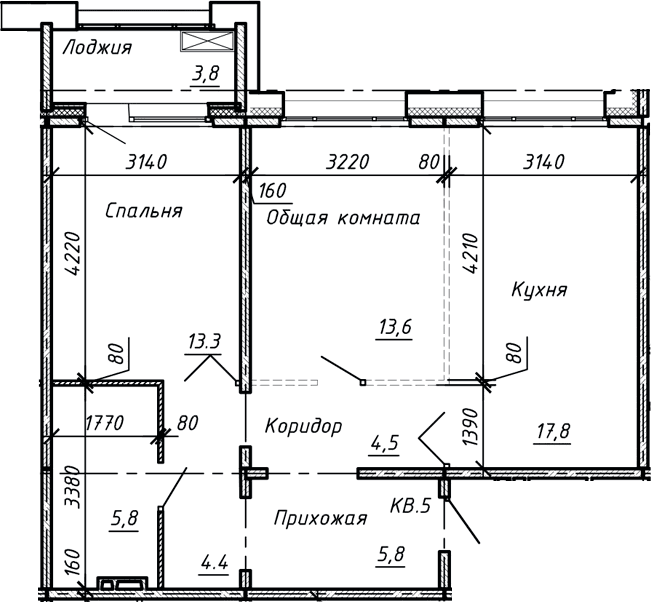 Планировка квартиры