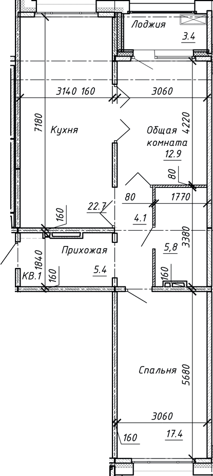Планировка квартиры