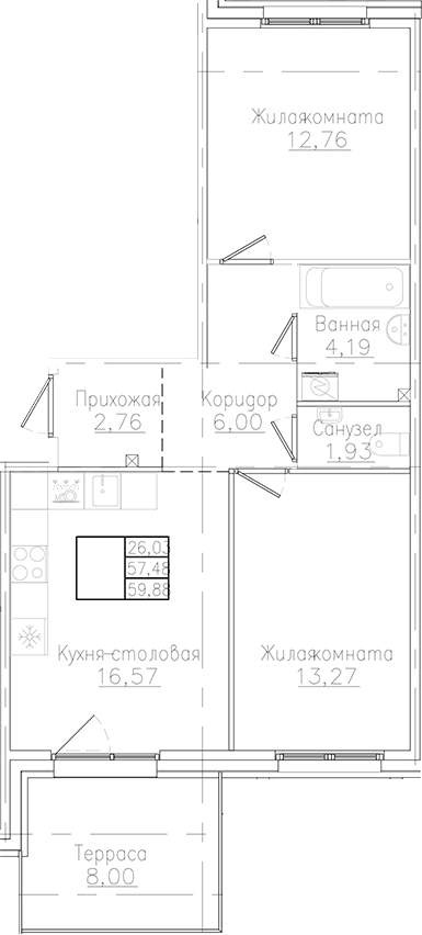Планировка квартиры