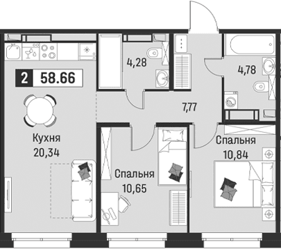 Планировка квартиры