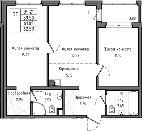 Планировка квартиры