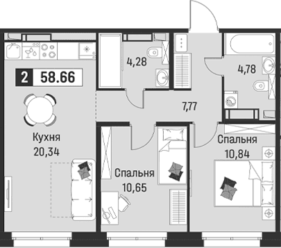 Планировка квартиры