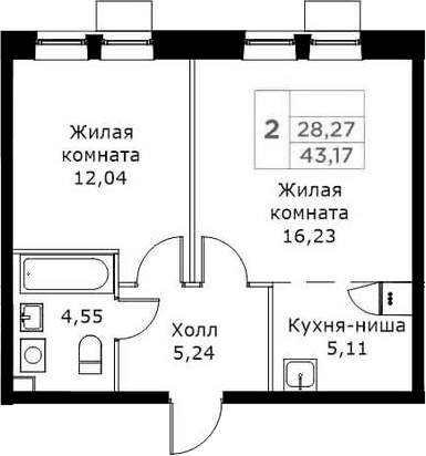 Планировка квартиры