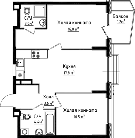 Планировка квартиры