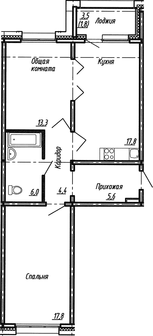 Планировка квартиры