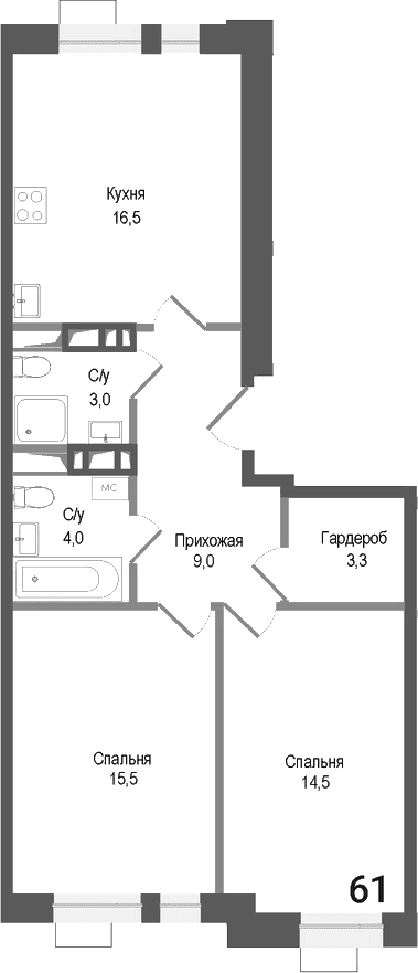 Планировка квартиры