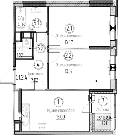 Планировка квартиры