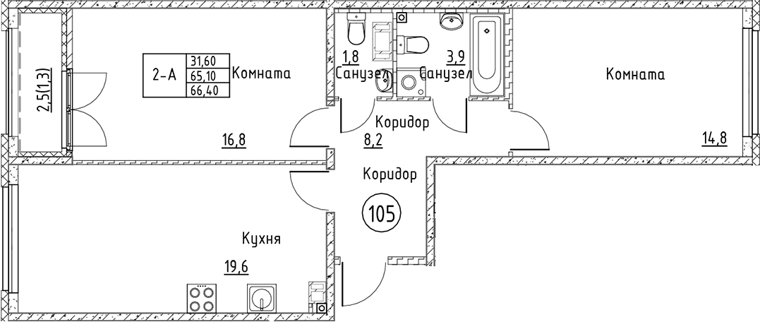 Планировка квартиры