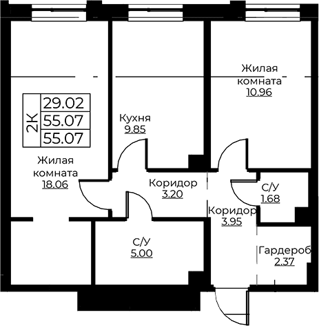 Планировка квартиры