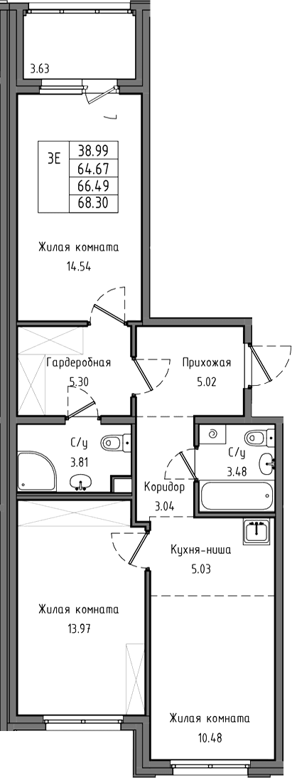 Планировка квартиры