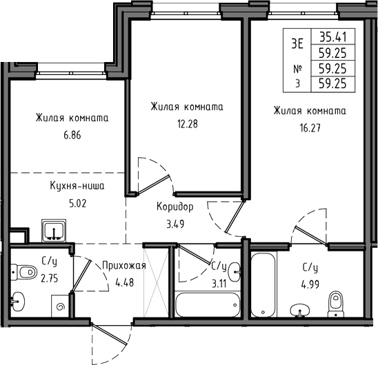 Планировка квартиры