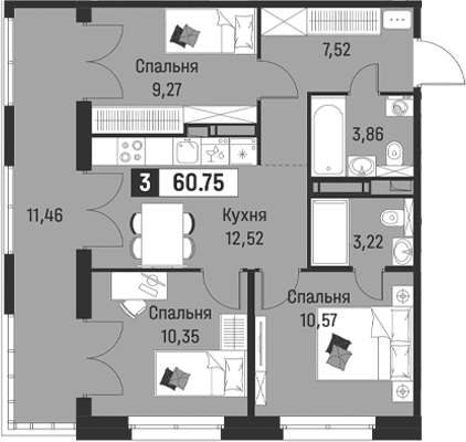 Планировка квартиры