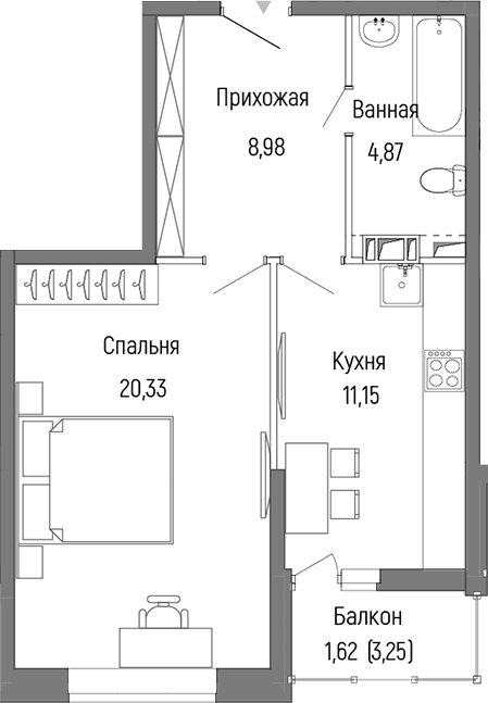 Планировка квартиры