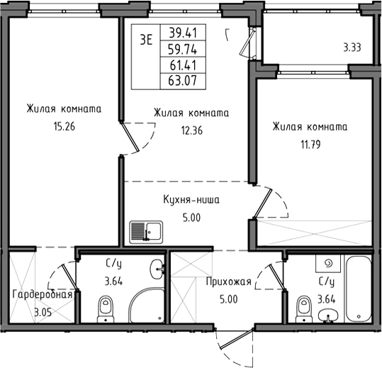 Планировка квартиры