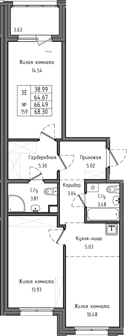 Планировка квартиры