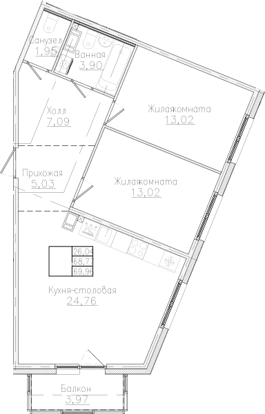 Планировка квартиры