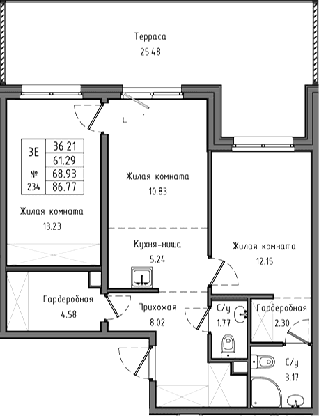 Планировка квартиры