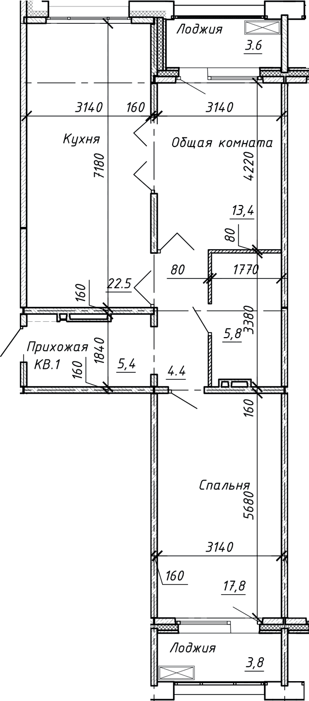 Планировка квартиры